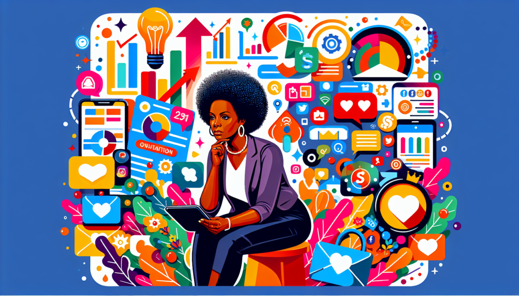 An Illustration Of Various Online Marketing Strategies For Small Businesses.