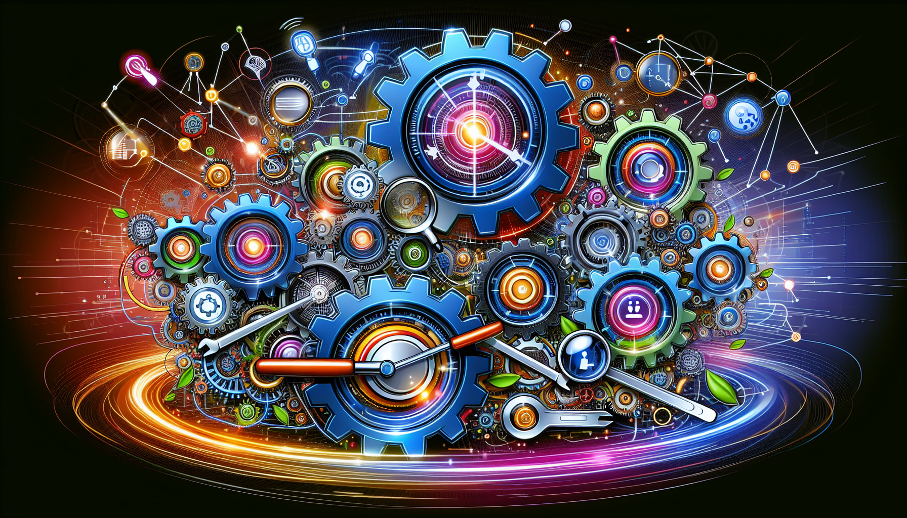 An Illustration Showcasing Advanced Local Seo Techniques.