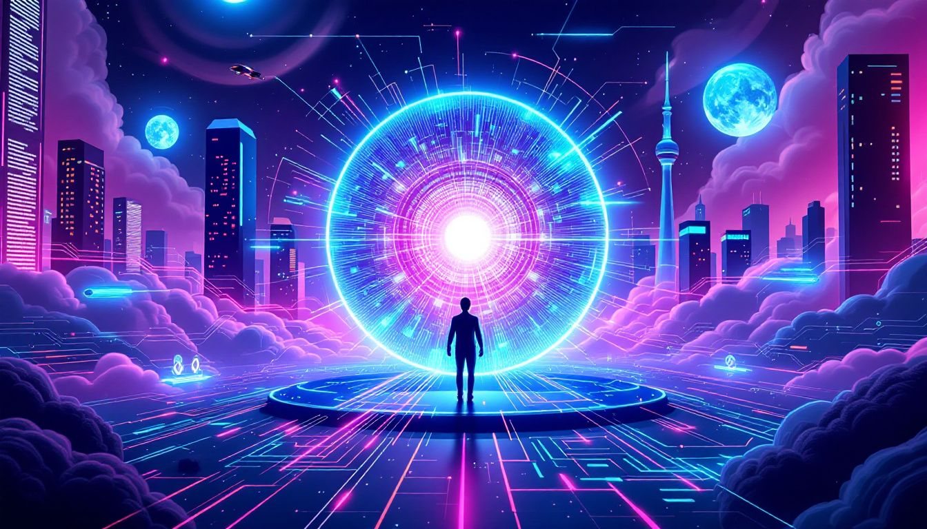 A Futuristic Depiction Of Ai'S Role In The Future Of Seo.