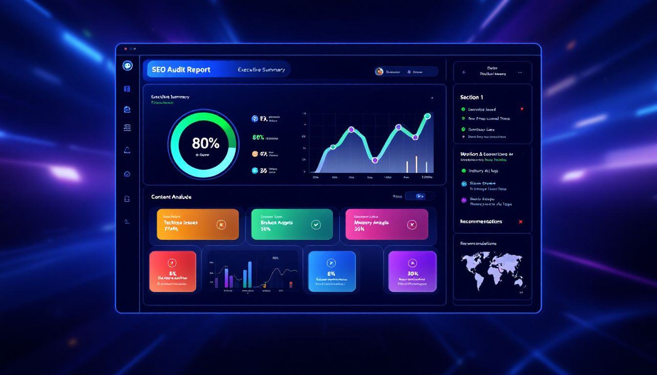 A Sample Layout Of An Actionable Seo Audit Report.